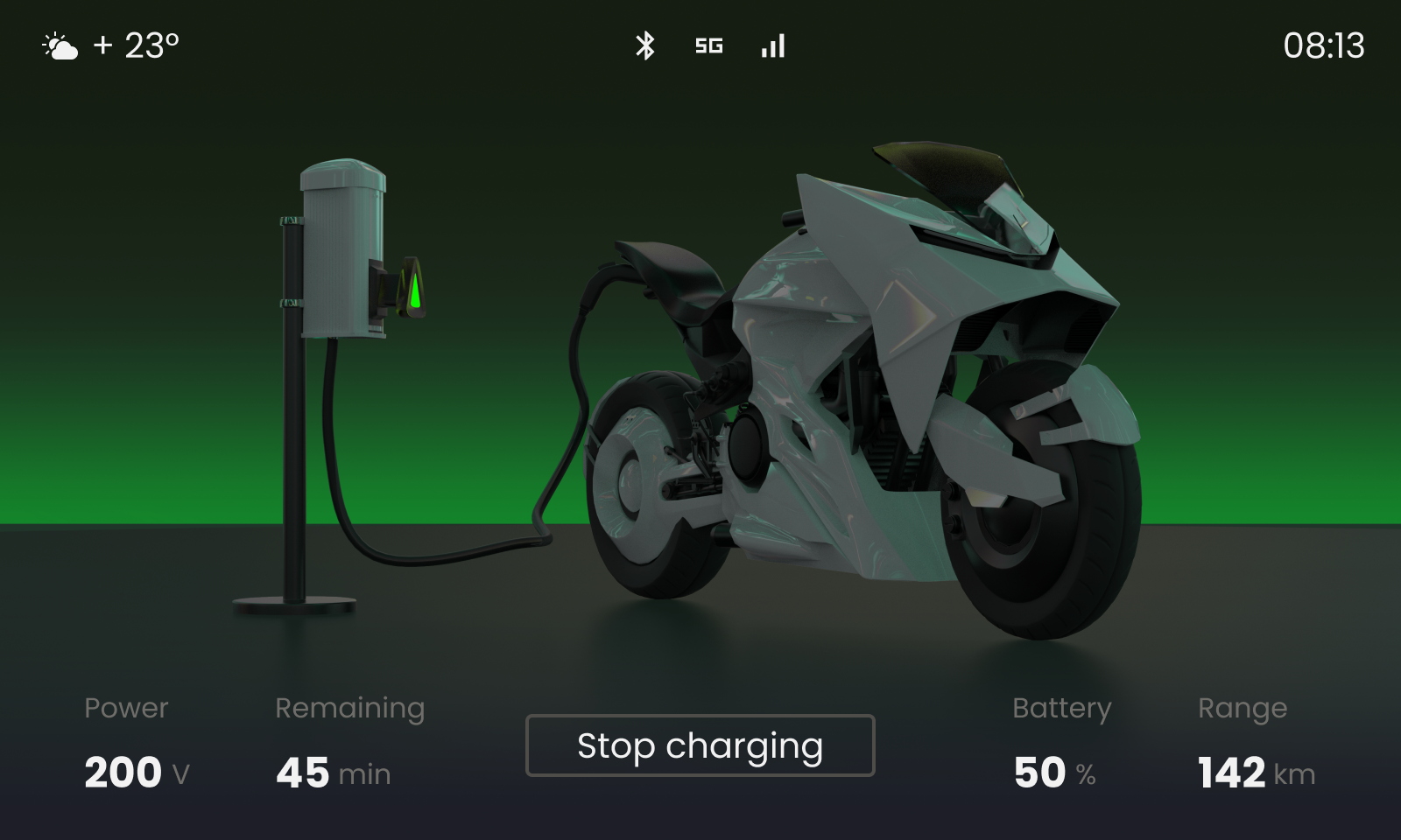 charging dark